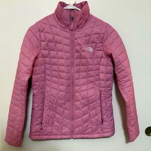The North Face Thermoball Pink Quilted Jacket size S